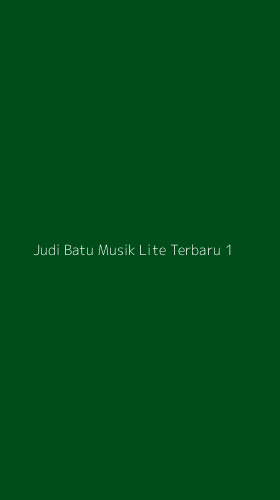 Tampilan Antarmuka Aplikasi Judi Batu Musik Lite Terbaru - 1