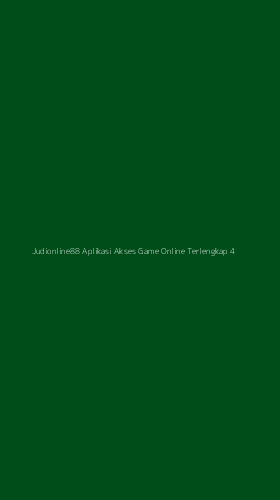 Tampilan Antarmuka Aplikasi Judionline88 Aplikasi Akses Game Online Terlengkap - 4