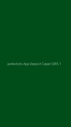 Tampilan Antarmuka Aplikasi Jumbototo App Deposit Cepat Qris - 1