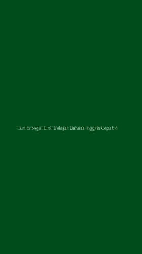 Tampilan Antarmuka Aplikasi Juniortogel Link Belajar Bahasa Inggris Cepat - 4