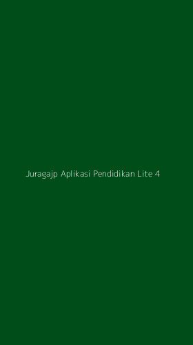 Tampilan Antarmuka Aplikasi Juragajp Aplikasi Pendidikan Lite - 4