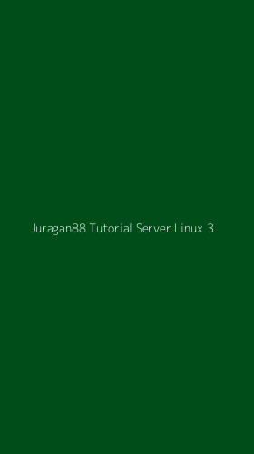 Tampilan Antarmuka Aplikasi Juragan88 Tutorial Server Linux - 3