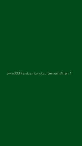 Tampilan Antarmuka Aplikasi Jwin303 Panduan Lengkap Bermain Aman - 1