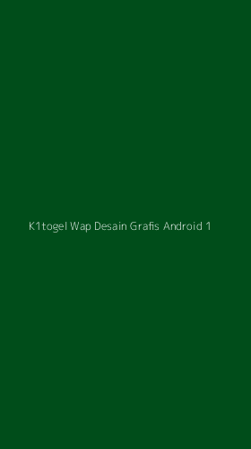 Tampilan Antarmuka Aplikasi K1togel Wap Desain Grafis Android - 1