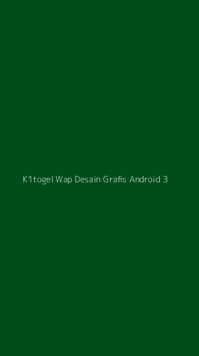 Tampilan Antarmuka Aplikasi K1togel Wap Desain Grafis Android - 3