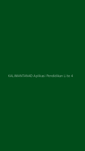 Tampilan Antarmuka Aplikasi Kalimantan4d Aplikasi Pendidikan Lite - 4