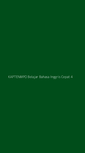 Tampilan Antarmuka Aplikasi Kaptenmpo Belajar Bahasa Inggris Cepat - 4