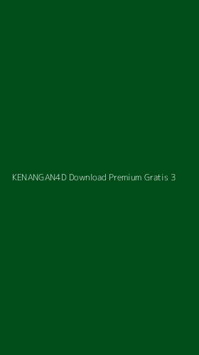 Tampilan Antarmuka Aplikasi Kenangan4d Download Premium Gratis - 3