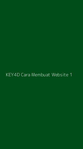 Tampilan Antarmuka Aplikasi Key4d Cara Membuat Website - 1