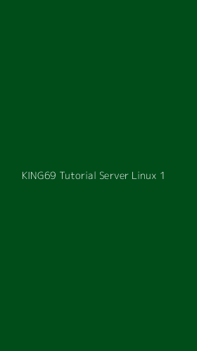 Tampilan Antarmuka Aplikasi King69 Tutorial Server Linux - 1