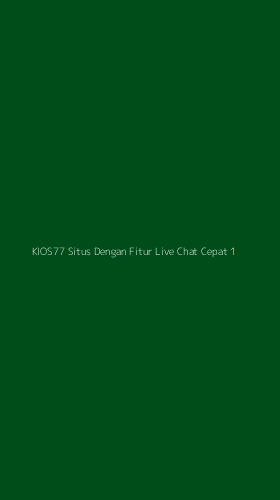 Tampilan Antarmuka Aplikasi Kios77 Situs Dengan Fitur Live Chat Cepat - 1