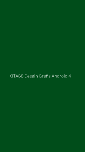 Tampilan Antarmuka Aplikasi Kita88 Desain Grafis Android - 4
