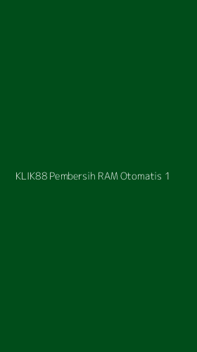Tampilan Antarmuka Aplikasi Klik88 Pembersih Ram Otomatis - 1
