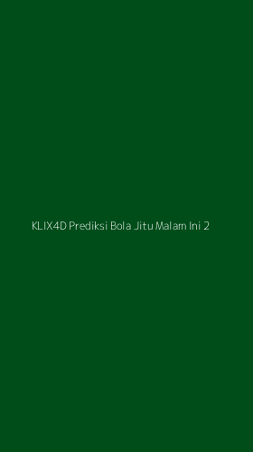 Tampilan Antarmuka Aplikasi Klix4d Prediksi Bola Jitu Malam Ini - 2