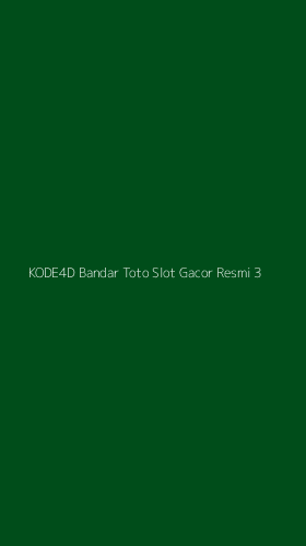 Tampilan Antarmuka Aplikasi Kode4d Bandar Toto Slot Gacor Resmi - 3