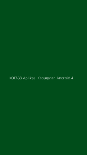 Tampilan Antarmuka Aplikasi Koi388 Aplikasi Kebugaran Android - 4