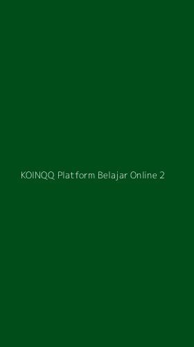 Tampilan Antarmuka Aplikasi Koinqq Platform Belajar Online - 2