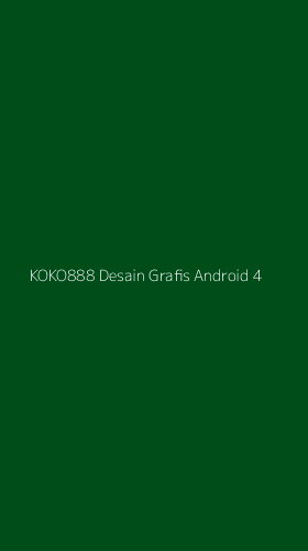 Tampilan Antarmuka Aplikasi Koko888 Desain Grafis Android - 4