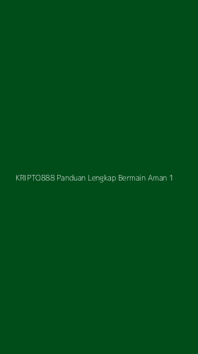 Tampilan Antarmuka Aplikasi Kripto888 Panduan Lengkap Bermain Aman - 1