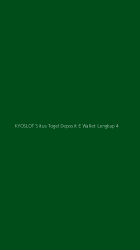 Tampilan Antarmuka Aplikasi Kyoslot Situs Togel Deposit E Wallet Lengkap - 4