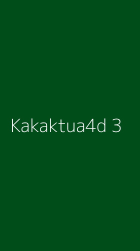 Tampilan Antarmuka Aplikasi Kakaktua4d - 3