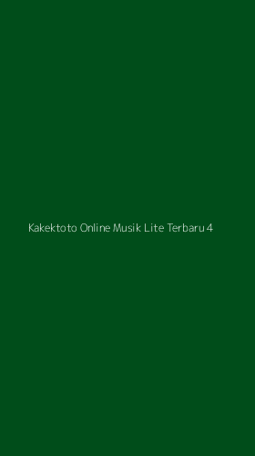 Tampilan Antarmuka Aplikasi Kakektoto Online Musik Lite Terbaru - 4