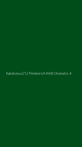Tampilan Antarmuka Aplikasi Kakekzeus212 Pembersih Ram Otomatis - 4