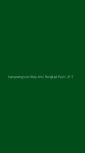 Tampilan Antarmuka Aplikasi Kampoengtoto Wap Anti Rungkad Pasti Jp - 3