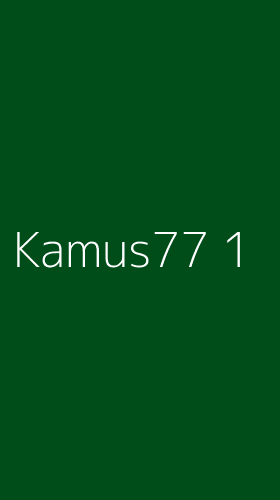 Tampilan Antarmuka Aplikasi Kamus77 - 1