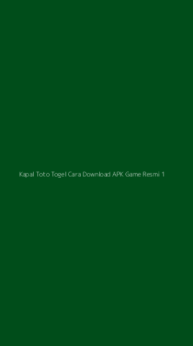 Tampilan Antarmuka Aplikasi Kapal Toto Togel Cara Download Apk Game Resmi - 1