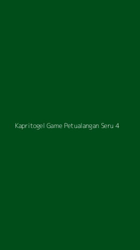 Tampilan Antarmuka Aplikasi Kapritogel Game Petualangan Seru - 4