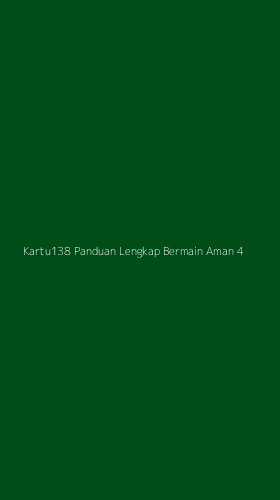 Tampilan Antarmuka Aplikasi Kartu138 Panduan Lengkap Bermain Aman - 4