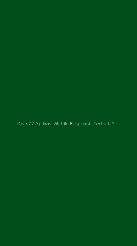 Tampilan Antarmuka Aplikasi Kasir77 Aplikasi Mobile Responsif Terbaik - 3
