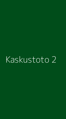 Tampilan Antarmuka Aplikasi Kaskustoto - 2