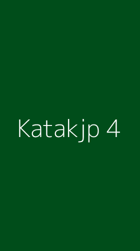 Tampilan Antarmuka Aplikasi Katakjp - 4