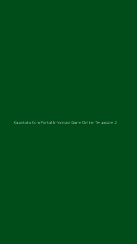 Tampilan Antarmuka Aplikasi Kaumtoto Com Portal Informasi Game Online Terupdate - 2