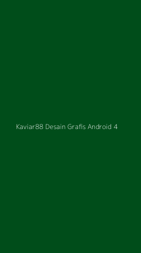 Tampilan Antarmuka Aplikasi Kaviar88 Desain Grafis Android - 4