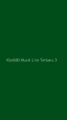 Tampilan Antarmuka Aplikasi Kbo680 Musik Lite Terbaru - 3