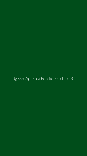 Tampilan Antarmuka Aplikasi Kdg789 Aplikasi Pendidikan Lite - 3