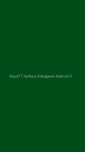 Tampilan Antarmuka Aplikasi Kejut77 Aplikasi Kebugaran Android - 3