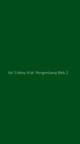 Tampilan Antarmuka Aplikasi Kel Sidney Alat Pengembang Web - 2