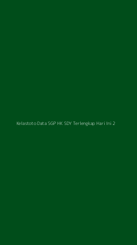 Tampilan Antarmuka Aplikasi Kelastoto Data Sgp Hk Sdy Terlengkap Hari Ini - 2
