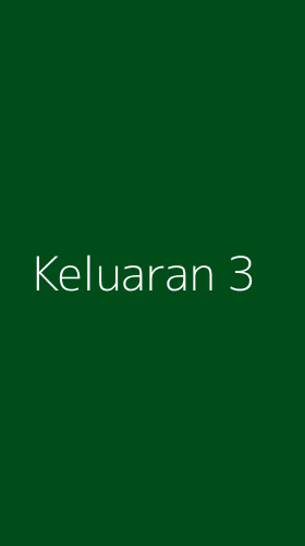 Tampilan Antarmuka Aplikasi Keluaran - 3