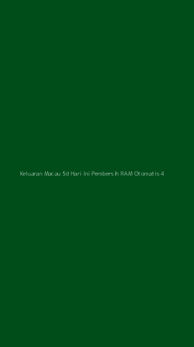 Tampilan Antarmuka Aplikasi Keluaran Macau 5d Hari Ini Pembersih Ram Otomatis - 4