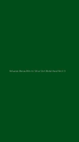 Tampilan Antarmuka Aplikasi Keluaran Macau Mlm Ini Situs Slot Modal Awal Kecil - 3