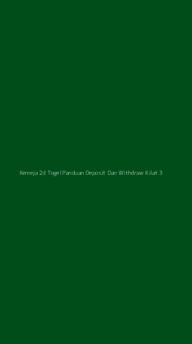 Tampilan Antarmuka Aplikasi Kemeja 2d Togel Panduan Deposit Dan Withdraw Kilat - 3