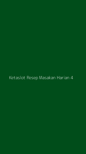 Tampilan Antarmuka Aplikasi Ketaslot Resep Masakan Harian - 4