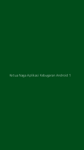 Tampilan Antarmuka Aplikasi Ketua Naga Aplikasi Kebugaran Android - 1