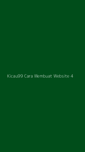 Tampilan Antarmuka Aplikasi Kicau99 Cara Membuat Website - 4