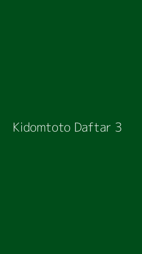 Tampilan Antarmuka Aplikasi Kidomtoto Daftar - 3
